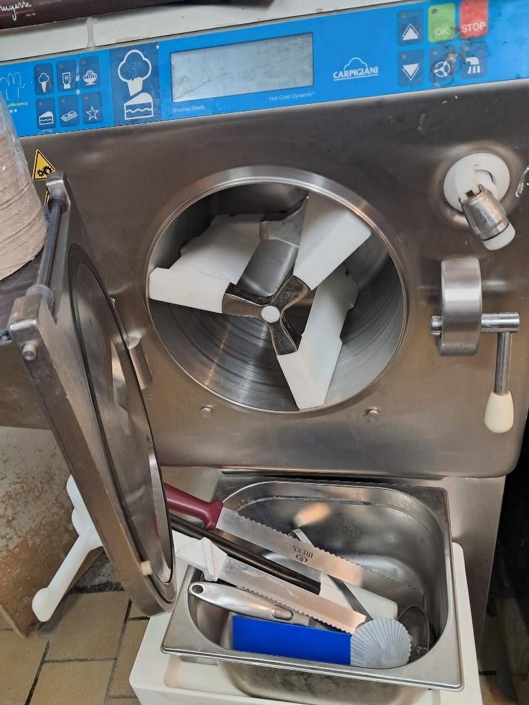 Turbine à glace Carpigiani à vendre, Enlèvement, Utilisé, Élément de refroidissement