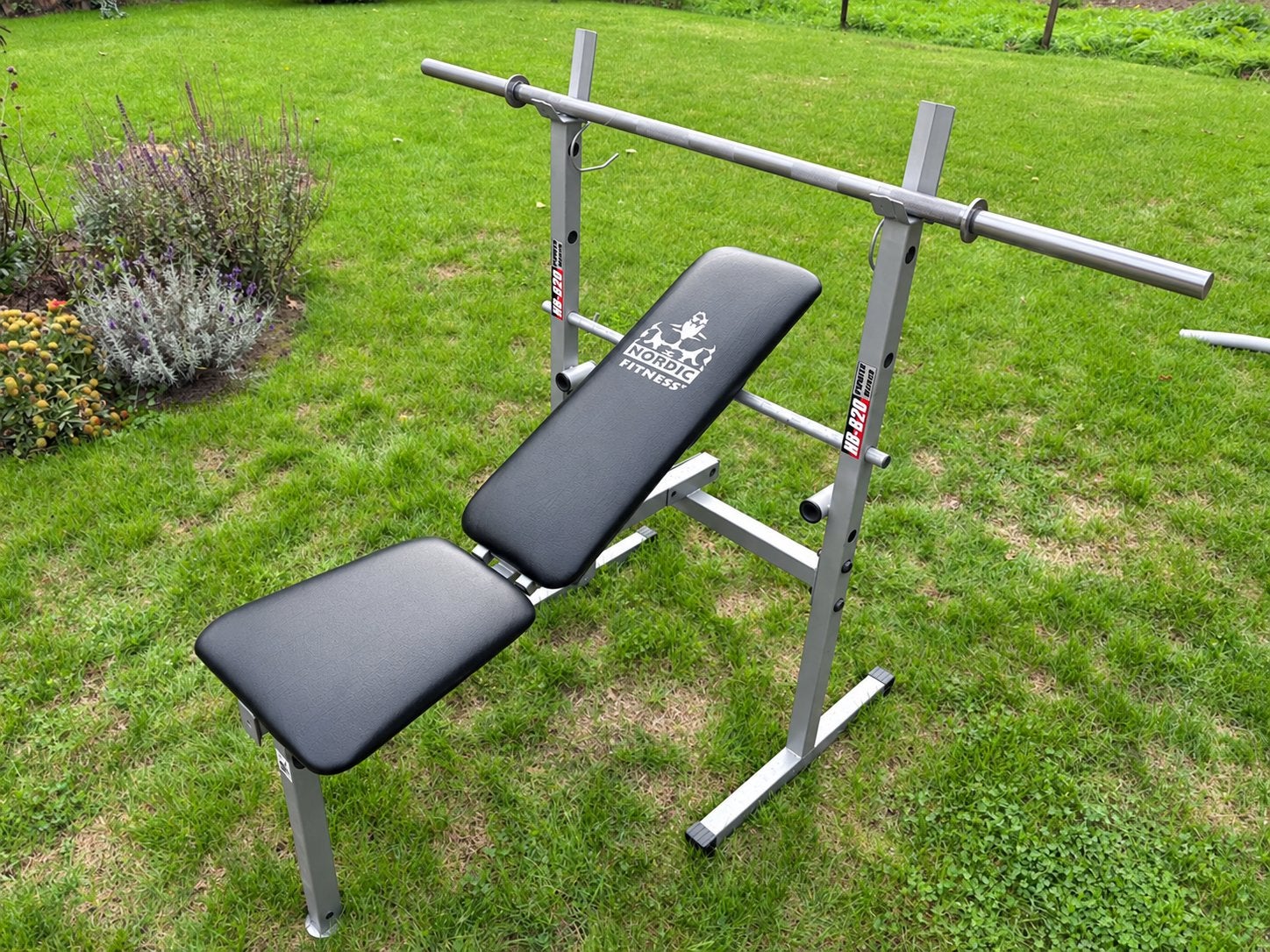 Fitnessbank en bar, Ophalen, Gebruikt, Fitnessbank