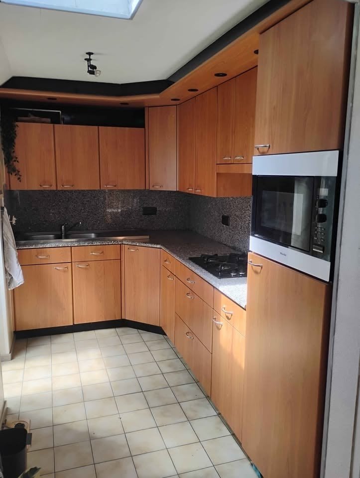 Keuken met veel opbergruimte, Ophalen