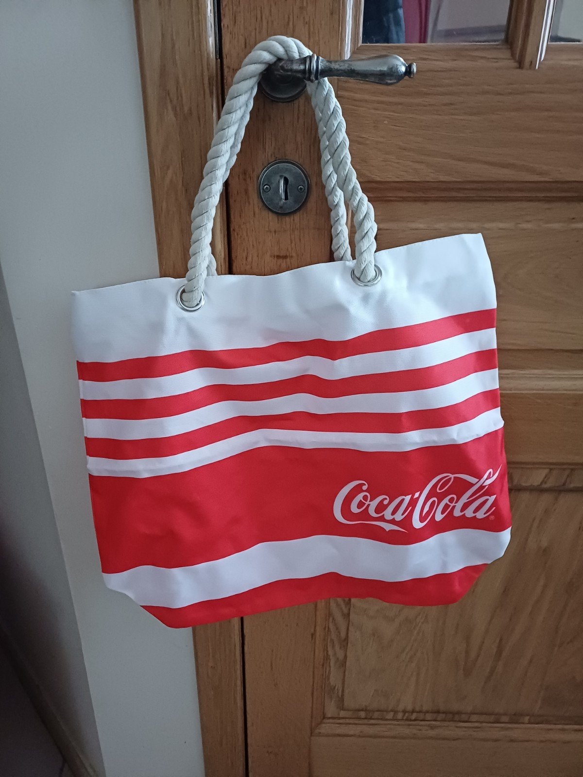 strandtas Coca Cola, 40 tot 60 cm, Nieuw, Rood, 35 tot 55 cm