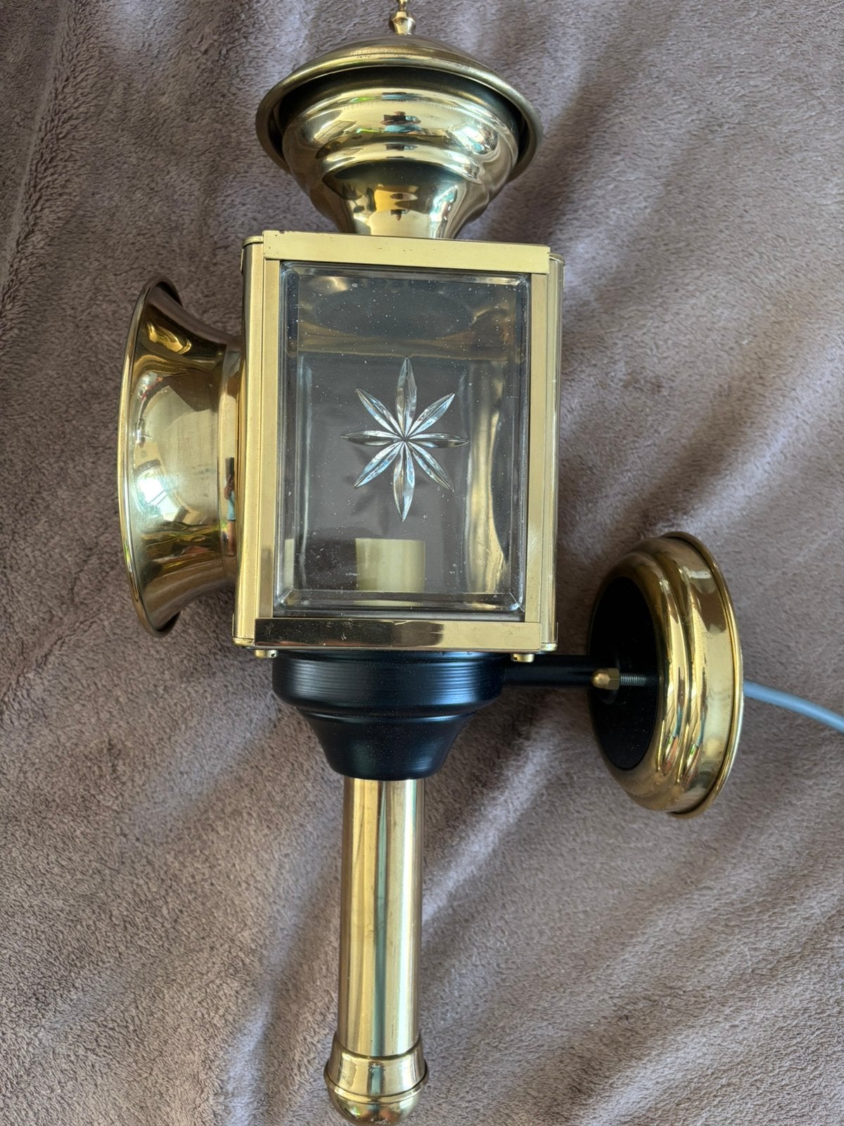 Koetsrijtuiglamp, Ophalen, Nieuw, Buitenlamp, Goud