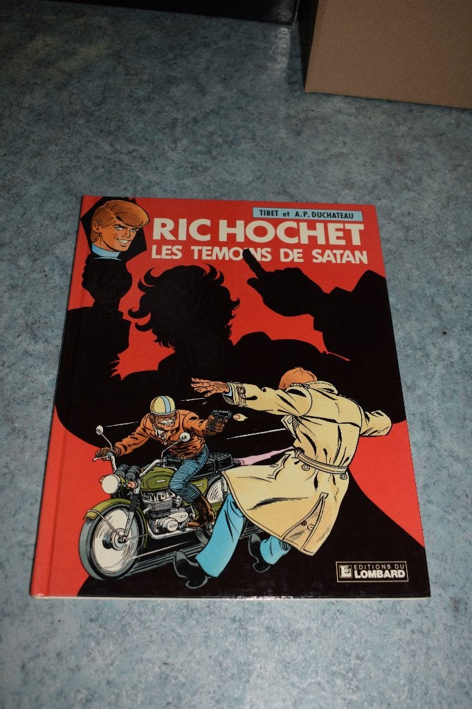 BD ric hochet bande dessinée les témoins de satan 1989, Enlèvement ou Envoi, Comme neuf