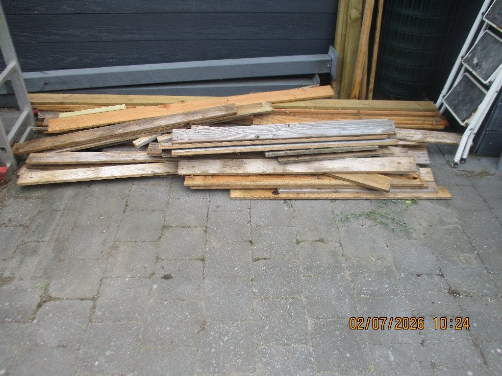 planken, Ophalen, Gebruikt