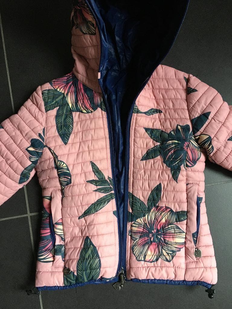 Jas mexx omkeerbaar maat 110 of 5 jaar, Mexx, Meisje, Ophalen of Verzenden, Zo goed als nieuw