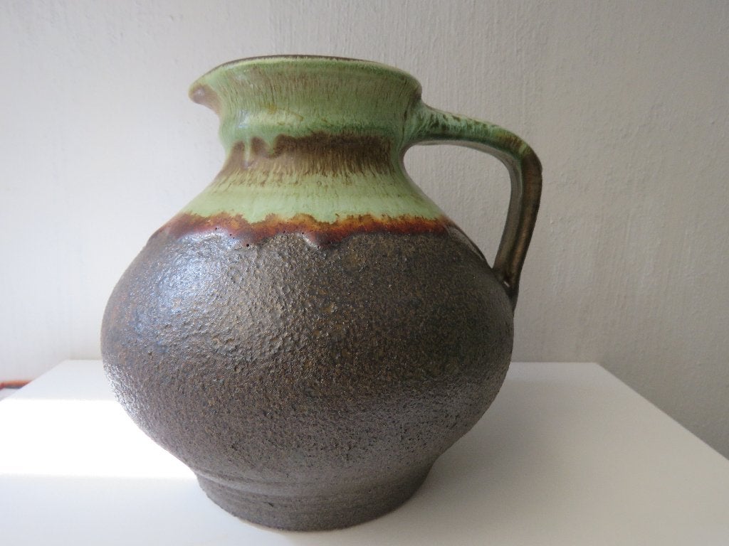 Vase en céramique Fat Lava de l'Allemagne de l'Ouest 253 15, Enlèvement ou Envoi