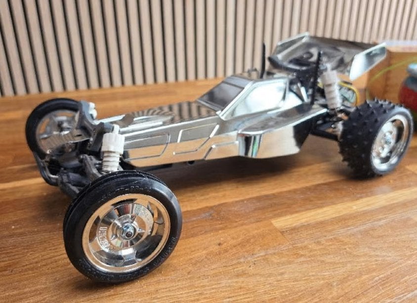TAMIYA Racing Fighter Chrome, Hobby en Vrije tijd, Elektro, Auto offroad, Nieuw, Ophalen of Verzenden