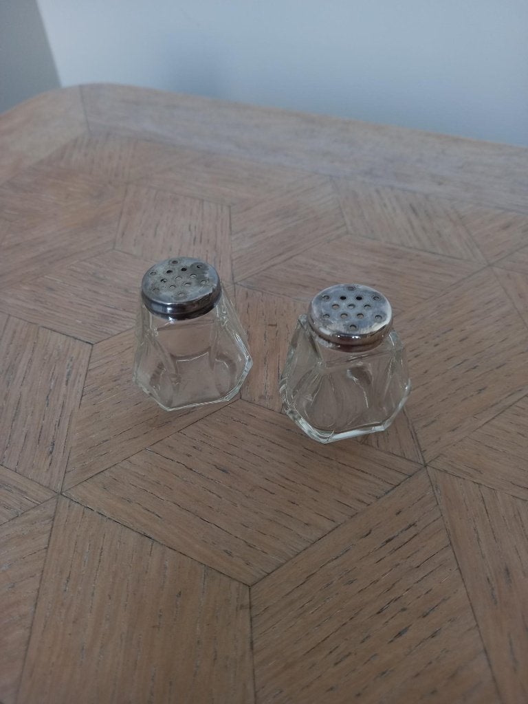 Ensemble Sel et Poivre Art Deco, Enlèvement ou Envoi