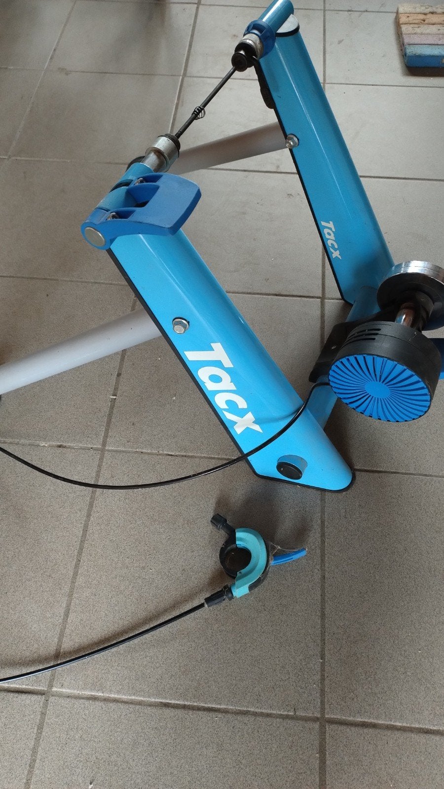 fietsrollen Tacx, Ophalen
