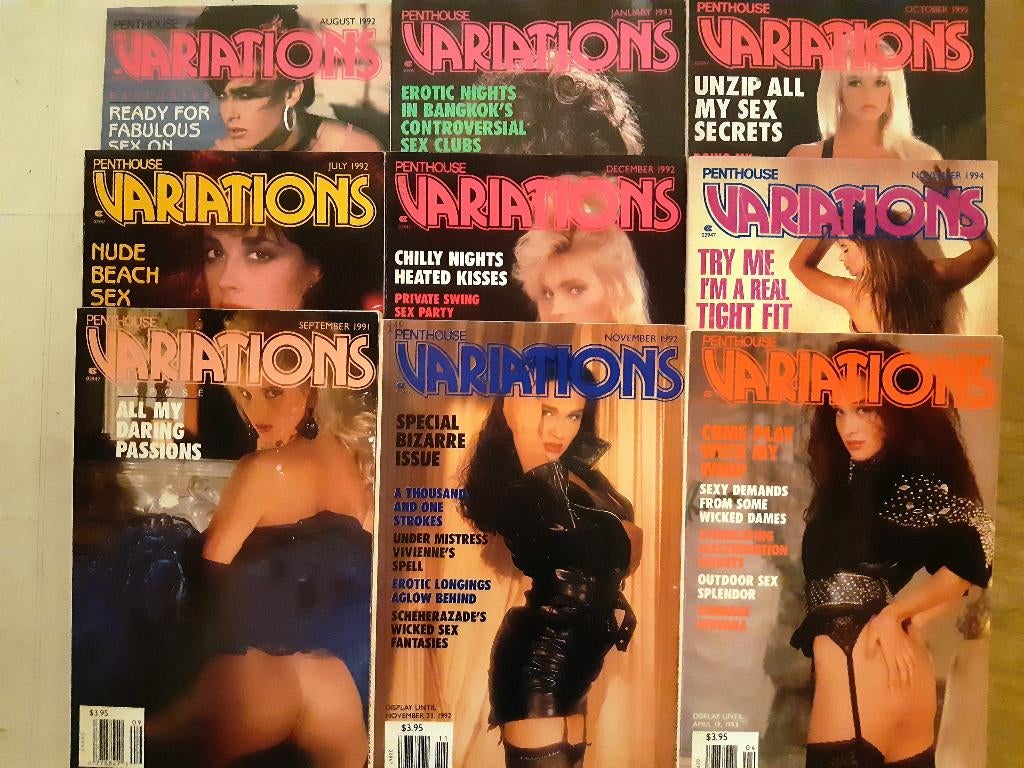 Penthouse Variations Magazine 1991-1995, Verzamelen, Tijdschriften, Kranten en Knipsels, Ophalen of Verzenden, 1980 tot heden
