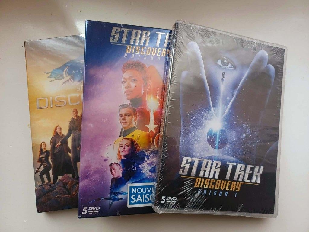 DVD's van Star Trek Discovery seizoen 1 tot en met 3, Cd's en Dvd's, Alle leeftijden, Ophalen of Verzenden, Nieuw in verpakking