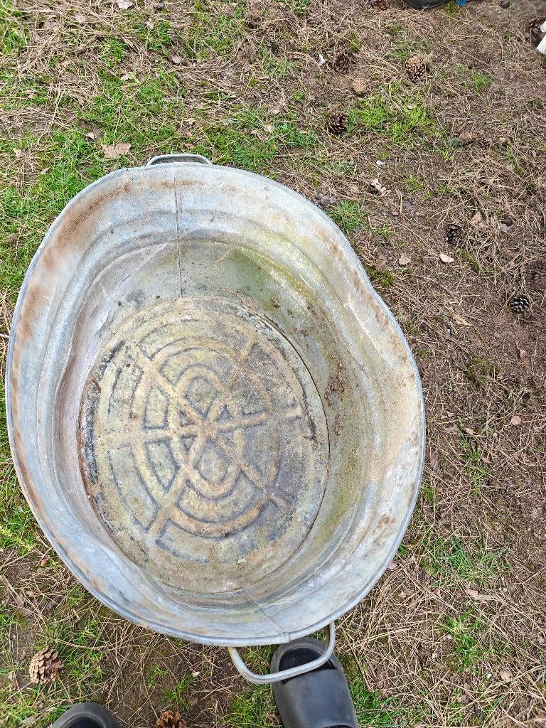 Zinken kuip, Ophalen, Gebruikt, Overige vormen, Metaal