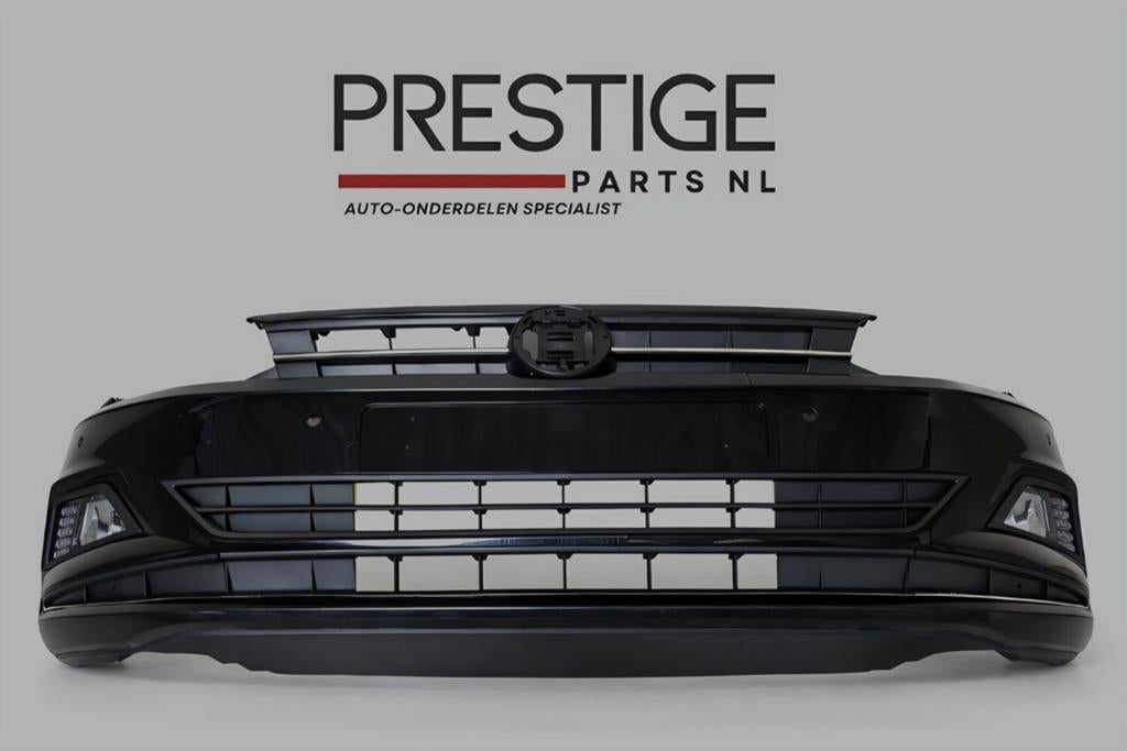 Voorbumper VW Polo 2G AW 4xPDC Bumper bj.2017-2022 ORGINEEL, Volkswagen, -, Origine de la pièce connue, Utilisé