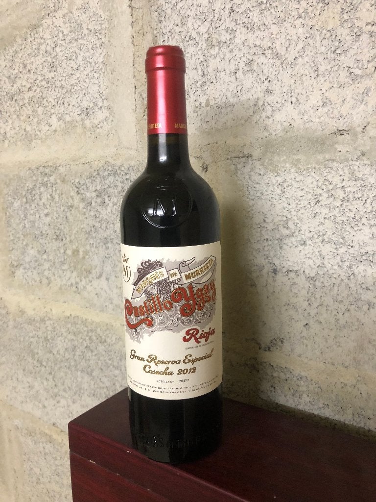 Castillo YGAY Marques de Murrieta 2012, Collections, Vins, Neuf, Enlèvement ou Envoi, Pleine, Vin rouge
