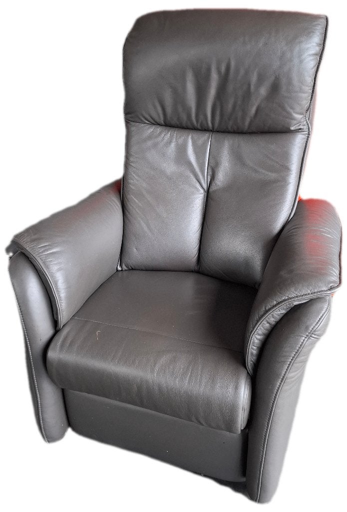 comfortabele relaxzetel met relax- en uitstapfunctie, Enlèvement, Utilisé, Cuir, Relax met uitstapfunctie