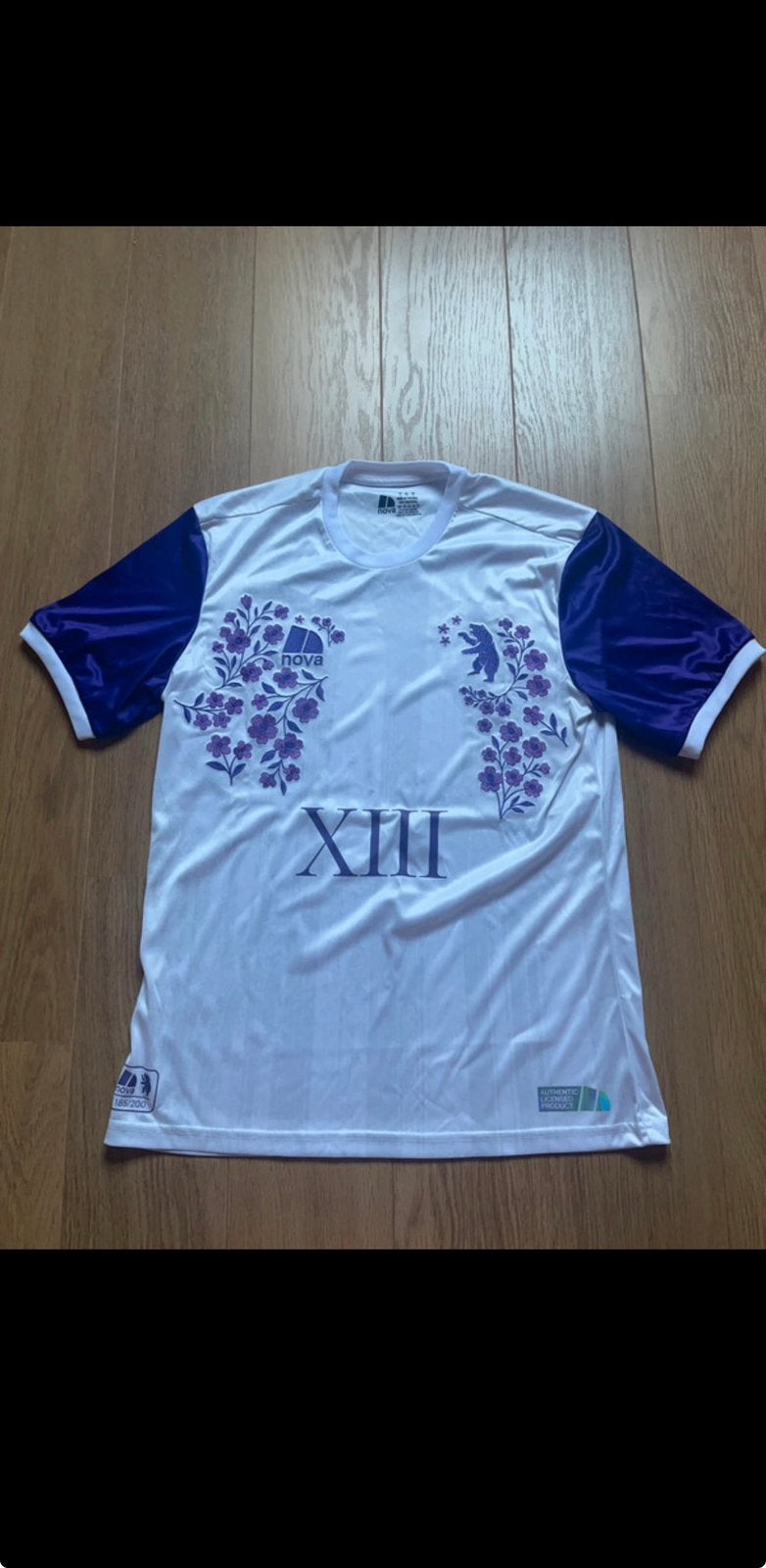 K. Beerschot VA x Nova – Limited Edition, Sport en Fitness, Voetbal, Zo goed als nieuw, Shirt, Maat L, Ophalen