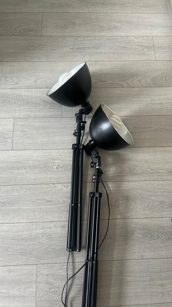 Fotostudio Lampen, Ophalen, Gebruikt, Metaal, 200 cm of meer