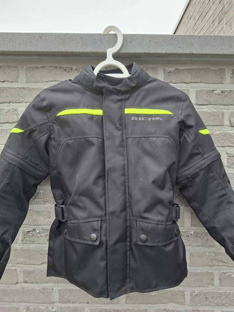 Motorjas Richa kind maat 164 als nieuw, Motoren, Ophalen of Verzenden