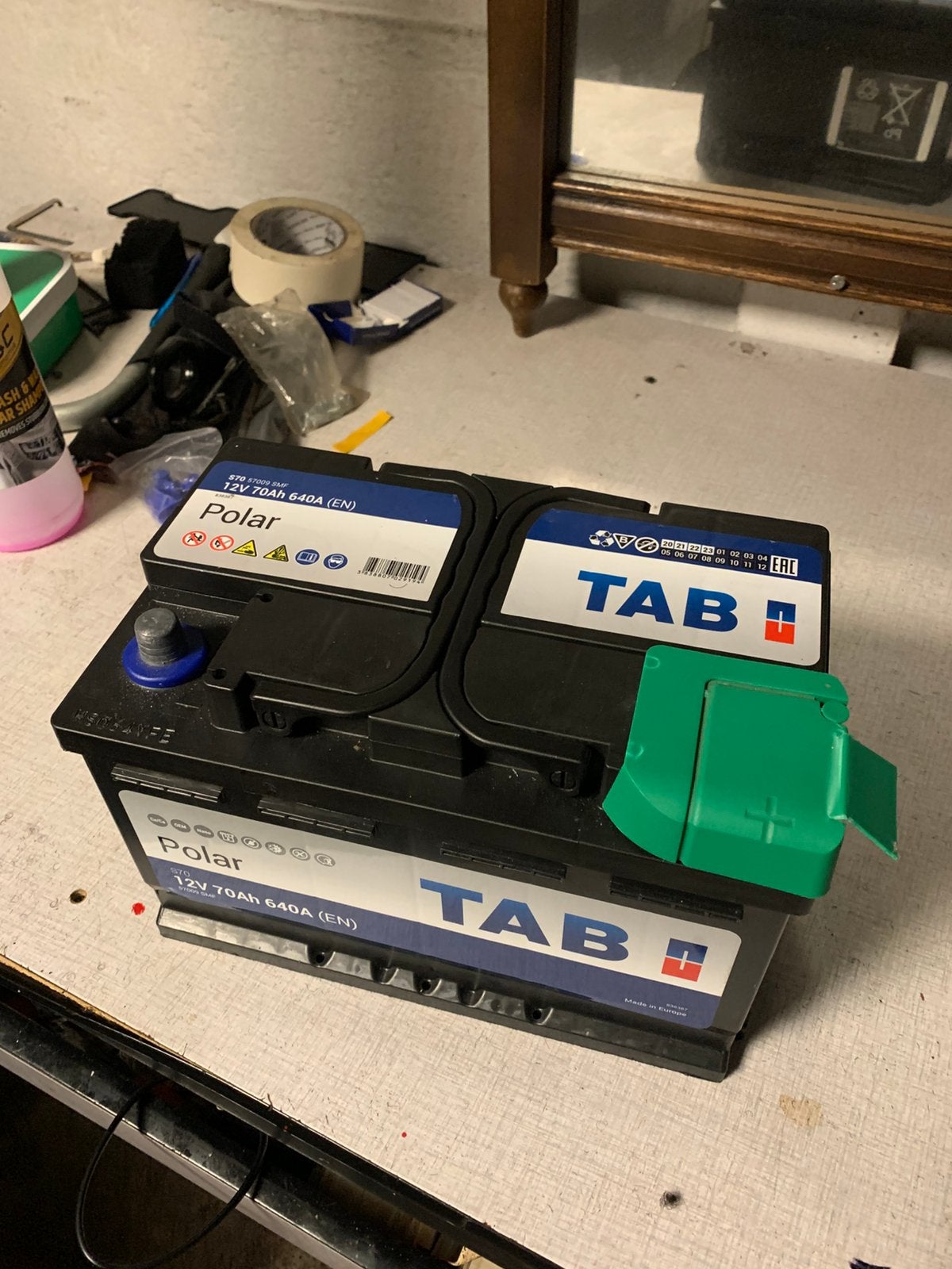 Batterij, Auto-onderdelen