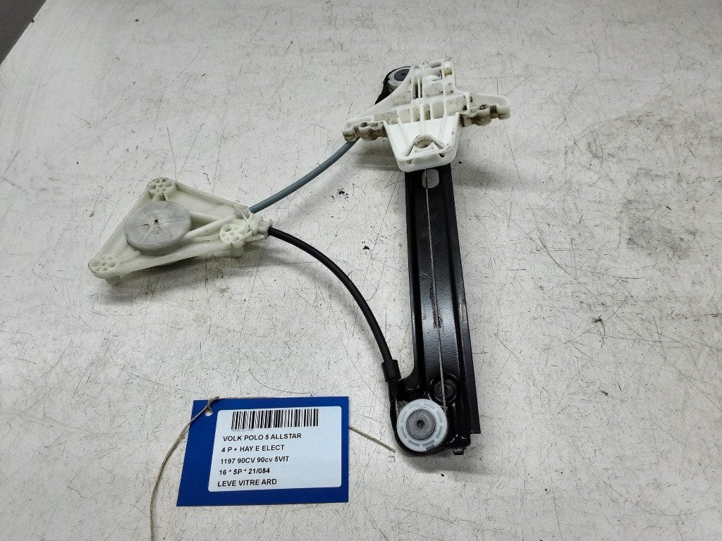 MECANISME VITRE ARRIÈRE DROIT Volkswagen Polo V (6R), Utilisé, Volkswagen