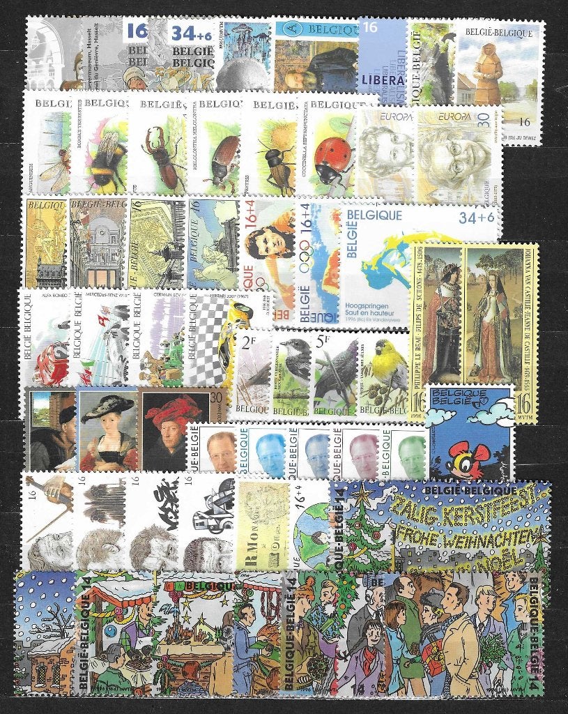 België OPC 2624-2680 Compleet jaar 1996 **, Ophalen of Verzenden, Postfris, Postfris