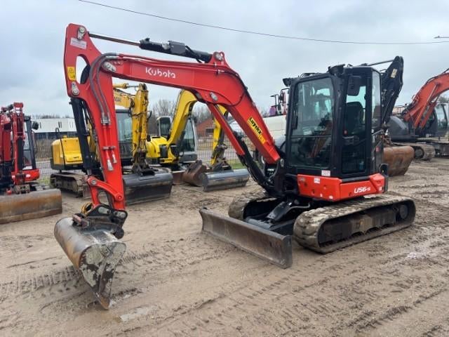 Minipelle Kubota U56-5 (année 2024), Enlèvement, Excavatrice