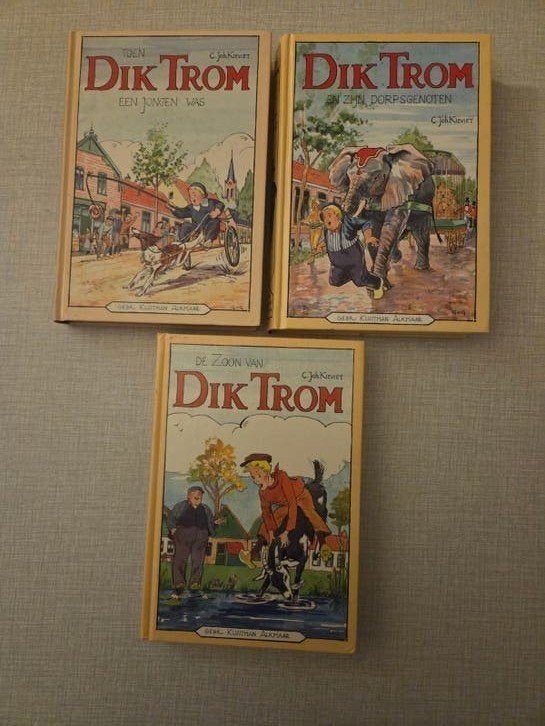 3 x Dik Trom, en parfait état., Enlèvement ou Envoi, Comme neuf, C. joh. Kieviet
