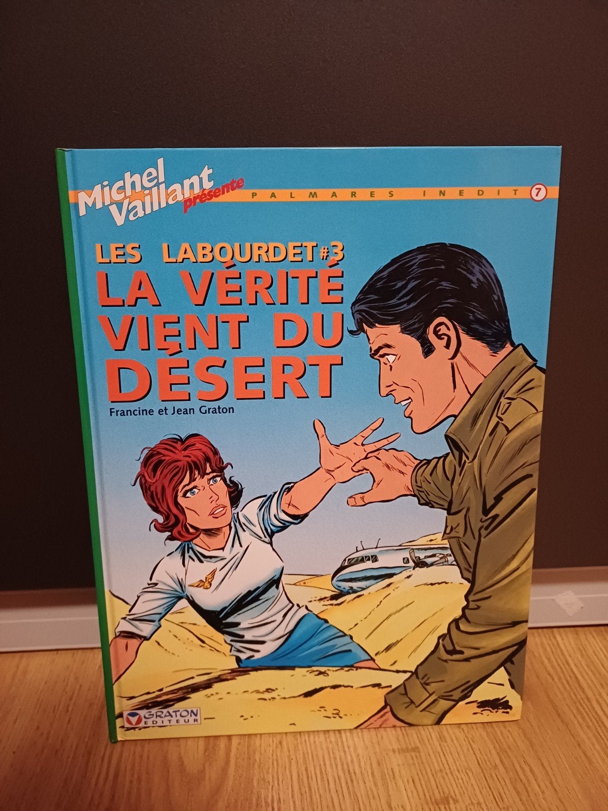 bd les Labourdet 3 . Michel Vaillant, Une BD, Enlèvement ou Envoi, Comme neuf, Jean Graton