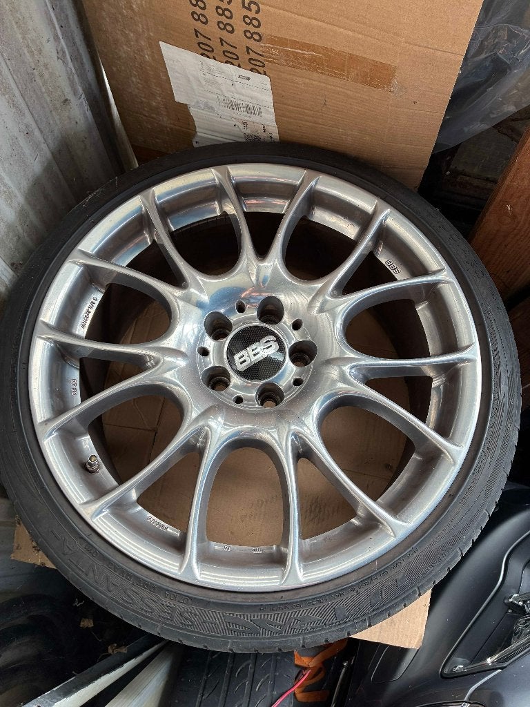 BBS CK001 velgen 5x112, Autos : Pièces & Accessoires, Pneus & Jantes, Jante(s), 19 pouces, Véhicule de tourisme, Utilisé, Enlèvement