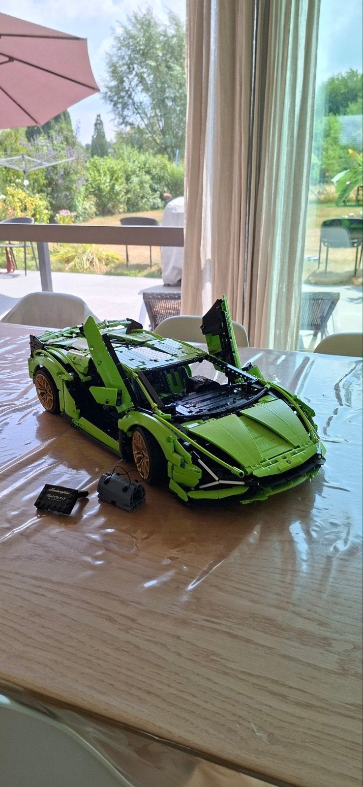 Lamborghini asiatique Lego Technic 42115, Lego, Ensemble complet, Comme neuf, Enlèvement