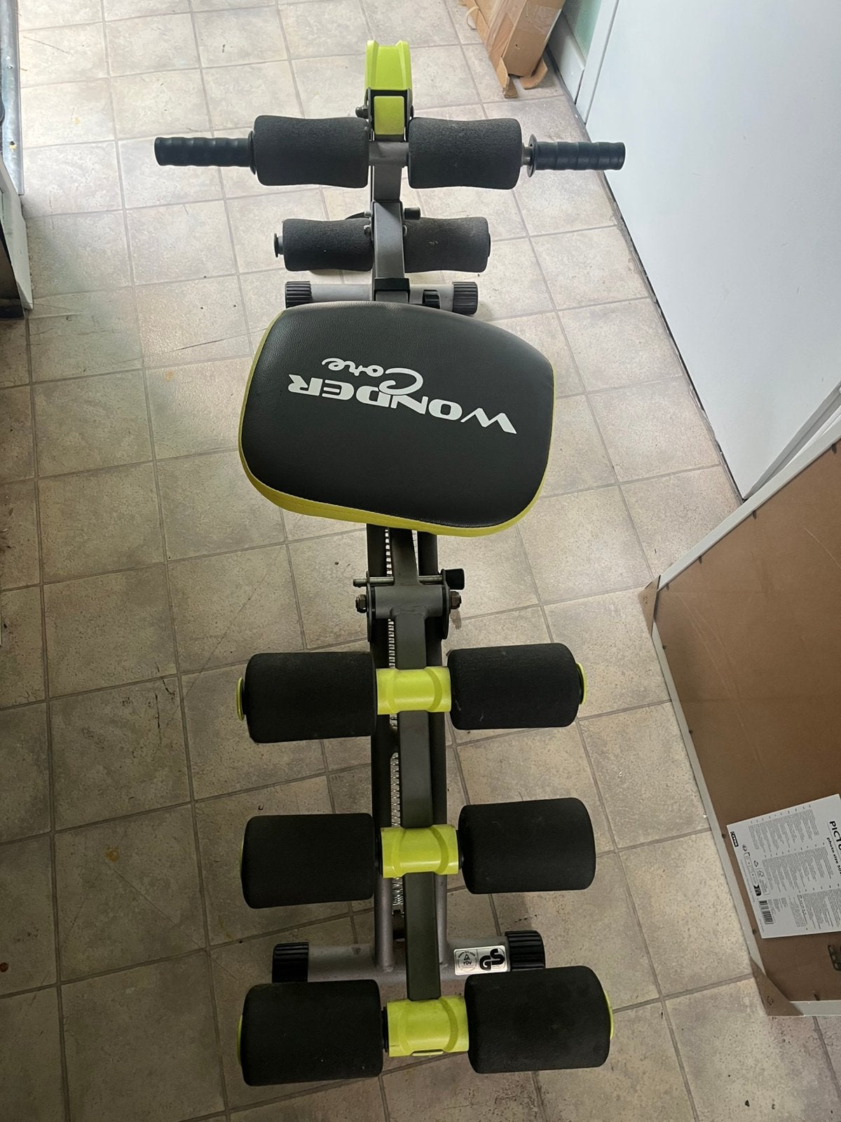 Wonder Core 2 Fitnesstoestel (met Roeisysteem & Draaistoel), Sport en Fitness, Ophalen, Gebruikt, Armen
