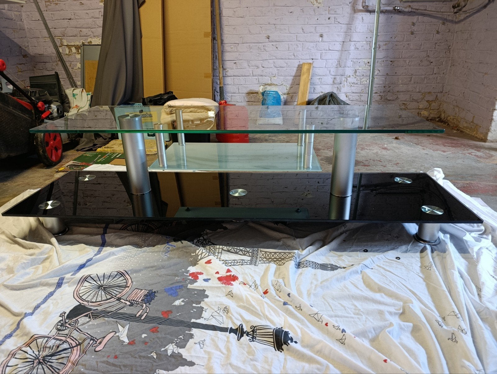 meuble TV, Enlèvement, Verre