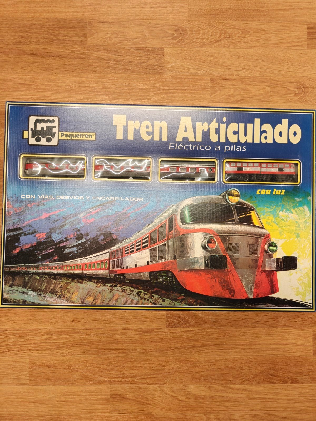 Vintage Pequetren Tren Articulado (Talgo), Ophalen of Verzenden, Locomotief