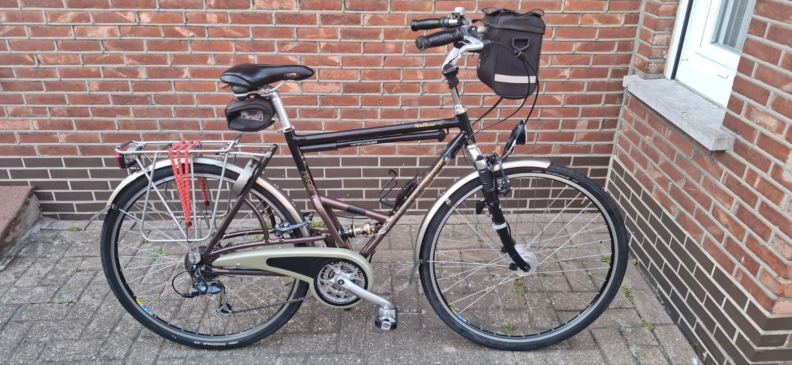 Heren Trekkingfiets Koga Miyata Roadrunner C in Nieuwe staat, Fietsen en Brommers, Velgrem, Versnellingen, Zo goed als nieuw, 53 tot 57 cm