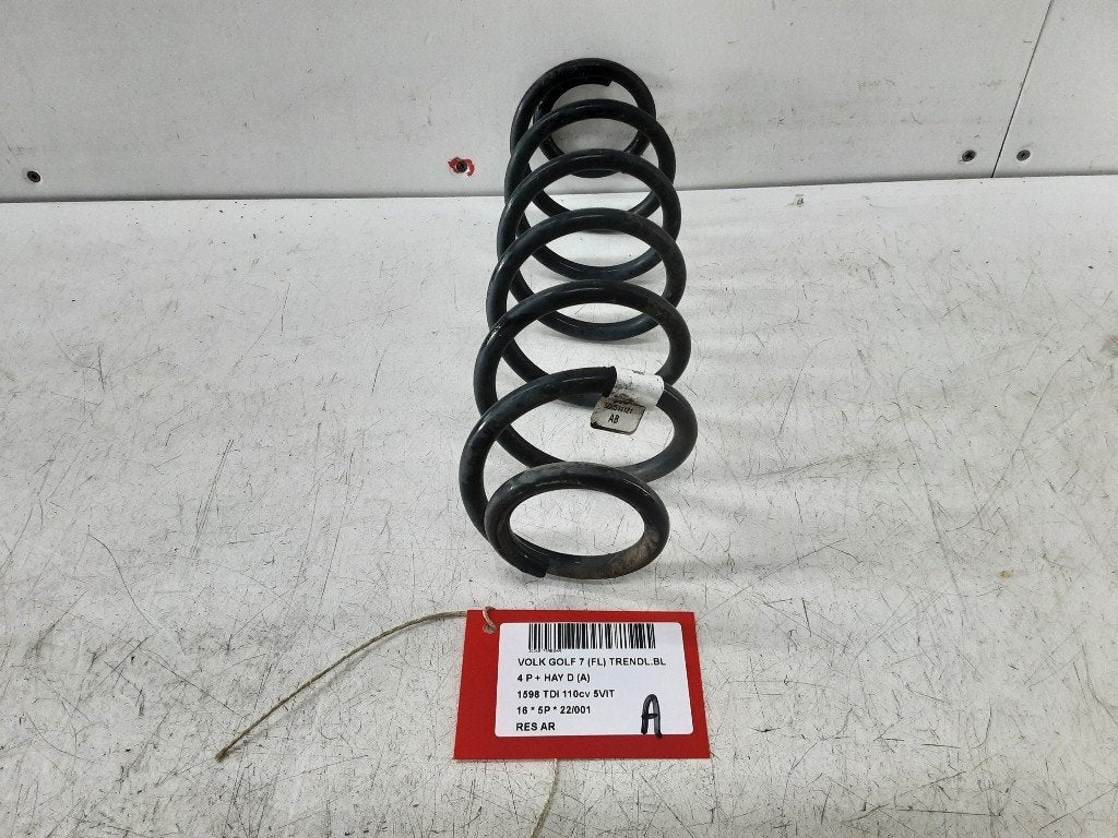 RESSORT DE SUSPENSION ARRIERE Golf VII (AUA) (5Q0511121), Volkswagen, Volkswagen AG, Utilisé, Kundenbetreuung@volkswagen.de