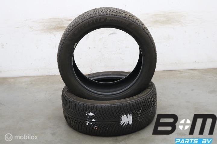 2 x 2654521 108V Michelin Pilot Alpin 5 SUV 6.5mm 265 45 21, Auto-onderdelen, Banden en Velgen, Gebruikt, 265 mm, Band(en), Personenwagen