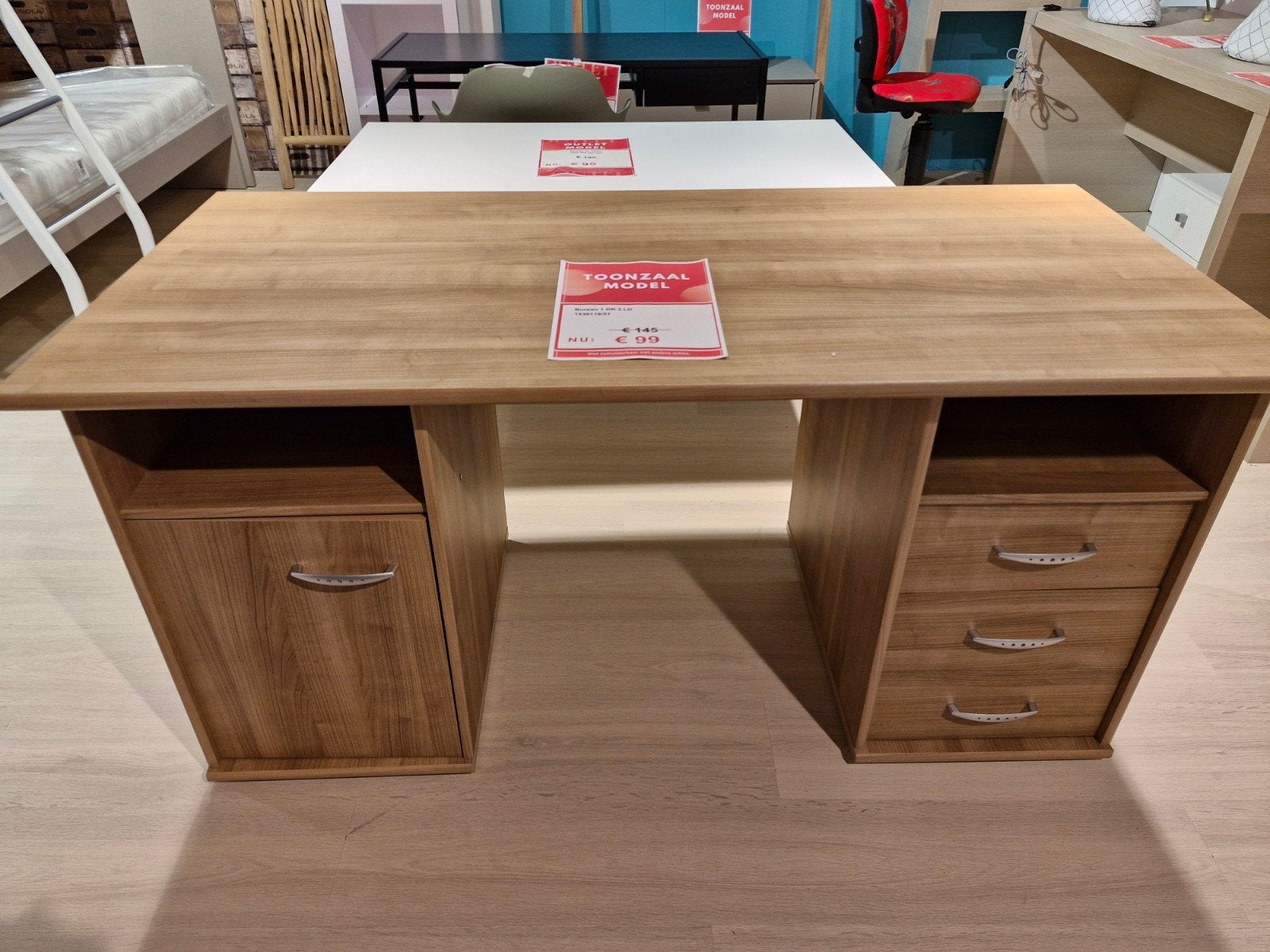 Bureau met 1dr en 3 laden - NIEUW, Huis en Inrichting, Ophalen, Nieuw
