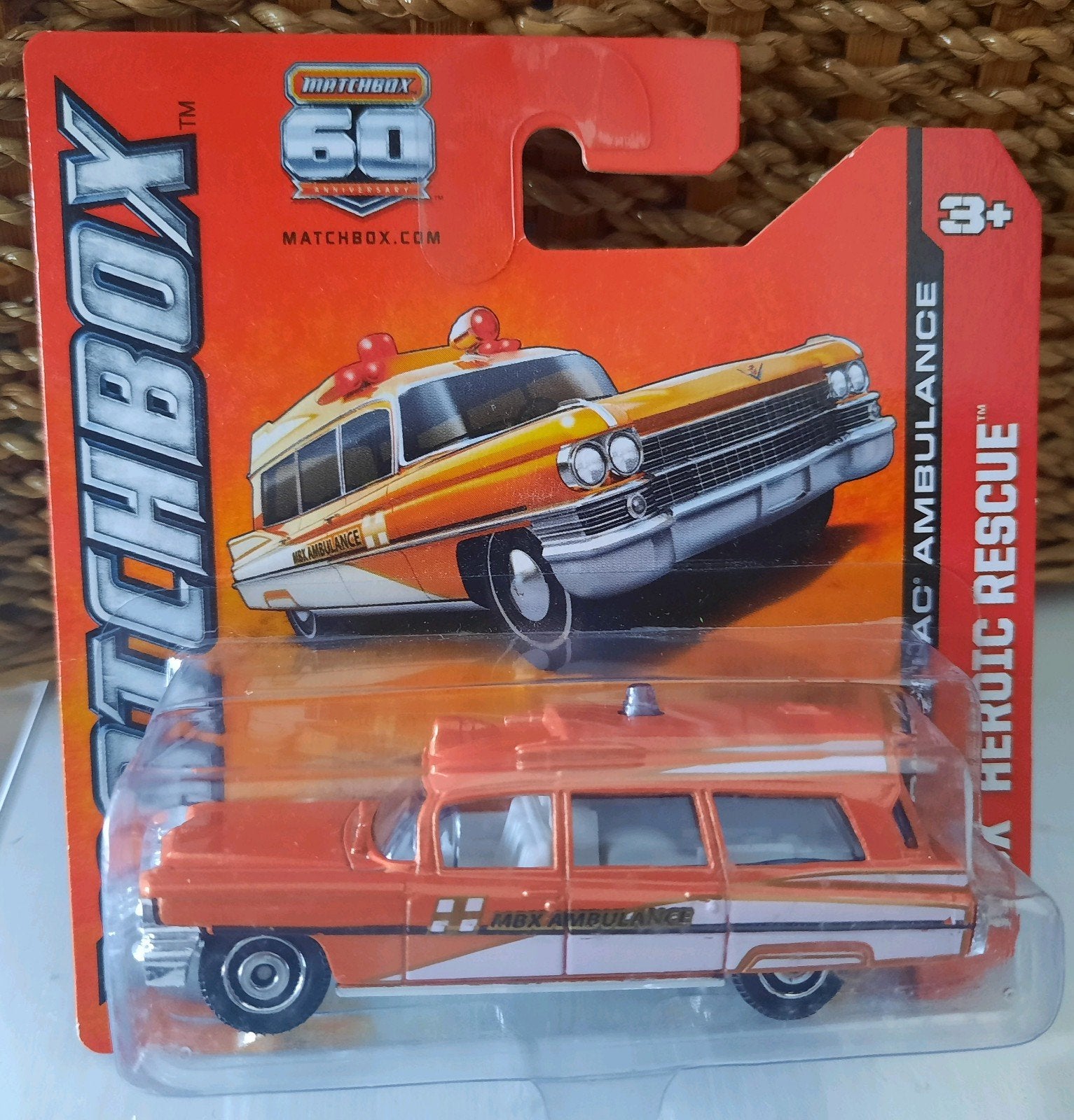 Matchbox Cadillac ambulance, Ophalen of Verzenden, Nieuw, Auto