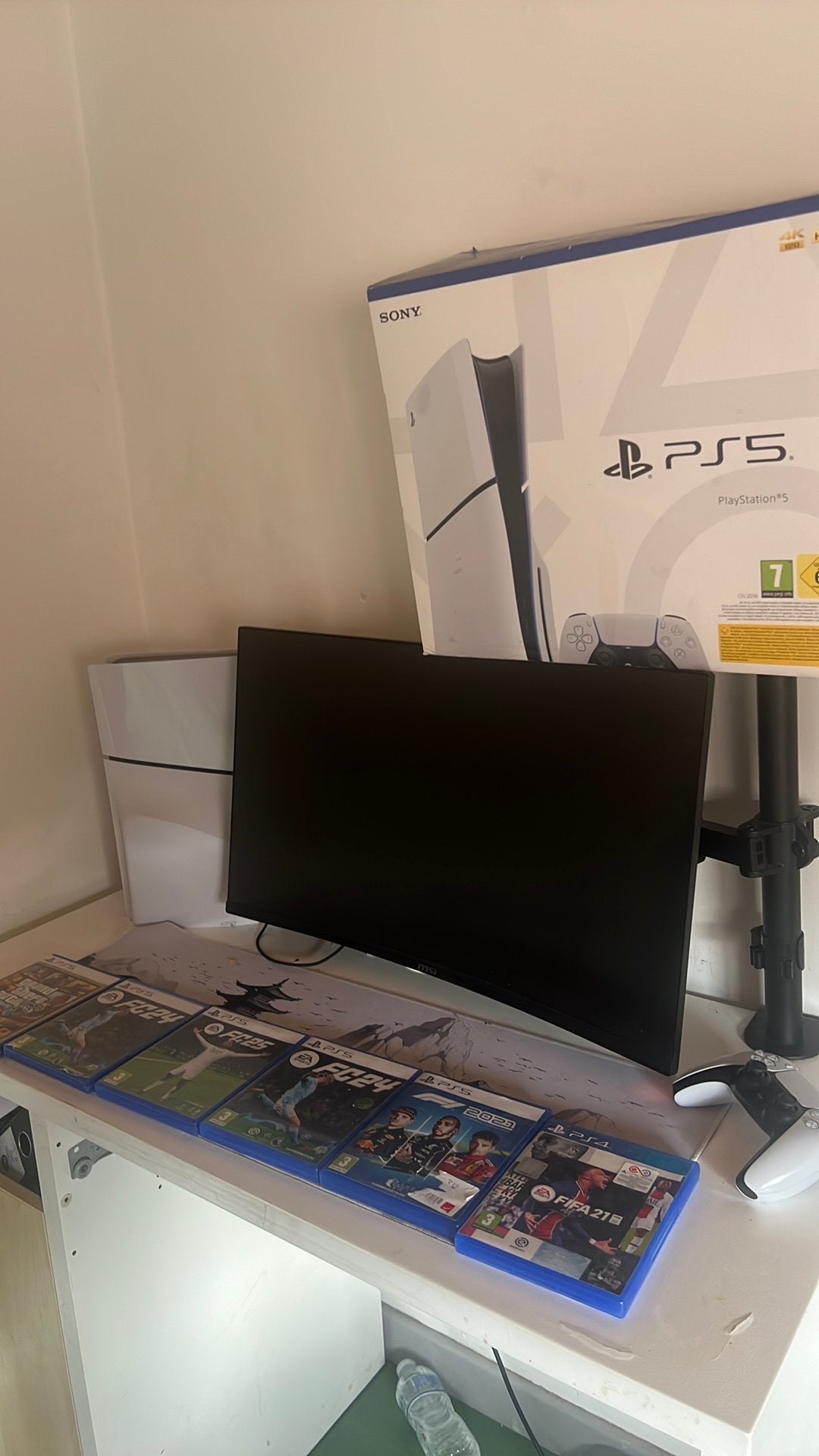 Ps5 slim plus monitor msi gratis spelletjes, Computers en Software, Monitoren, Gebruikt, Ophalen of Verzenden