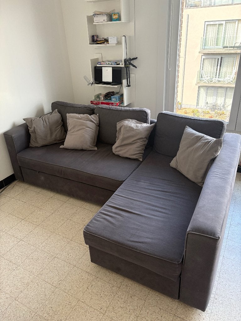 Canapé d'angle convertible, Maison & Meubles, Canapés | Salons, Banc d'angle, 200 à 250 cm, Enlèvement, Utilisé