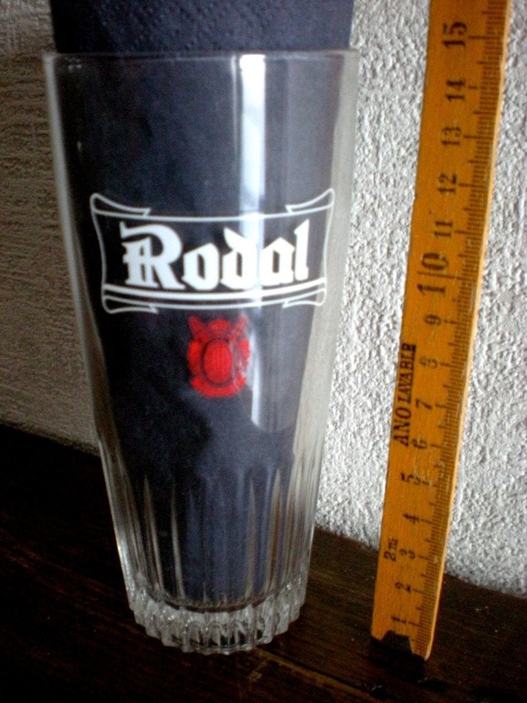 Rodal 25 cl, Ophalen of Verzenden, Zo goed als nieuw, Glas of Glazen