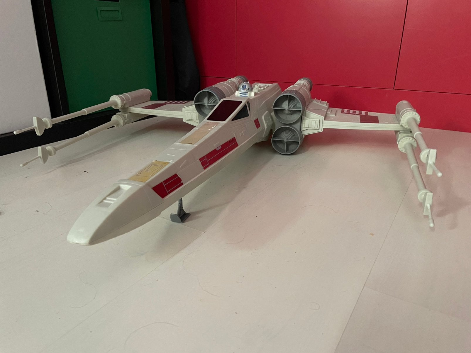 X Wing Hasbro GROOT, Verzamelen, Star Wars, Zo goed als nieuw, Ophalen of Verzenden