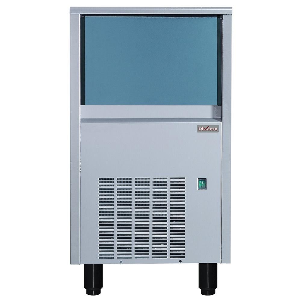 Machine à glaçons pleins 22 41kg/24h,avec réserve 15 kg inox, Envoi, Neuf, Article de fête