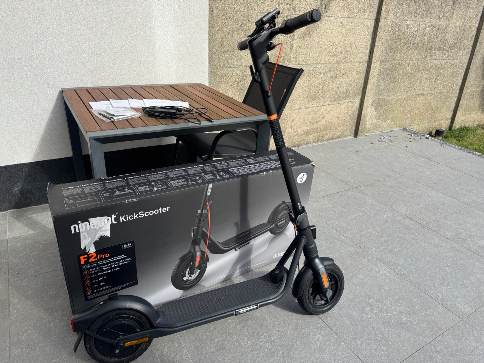 Ninebot F2 Pro, Ophalen, Zo goed als nieuw