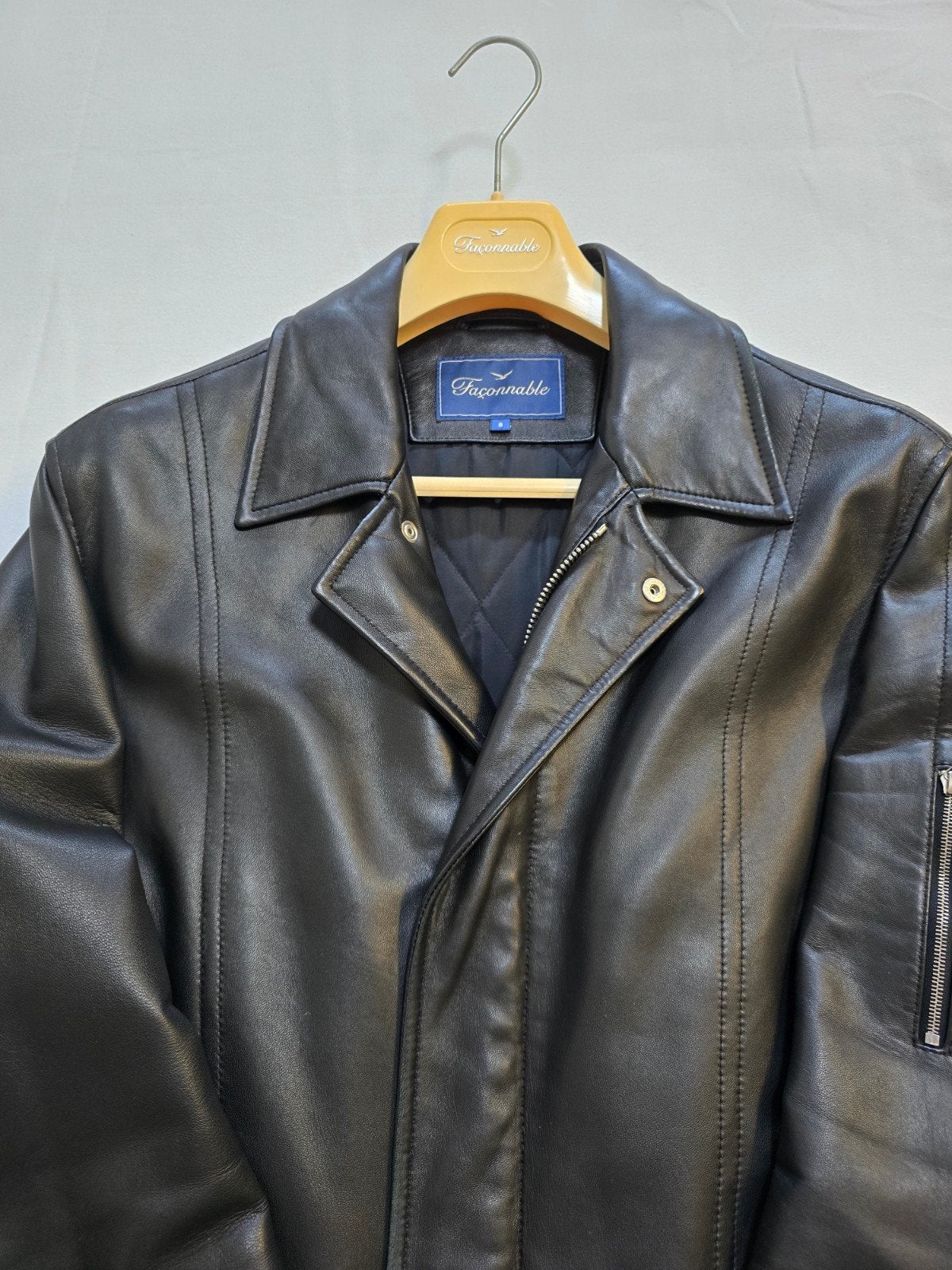 Veste en cuir d'agneau, Vêtements | Hommes, Vêtements Homme Autre, Comme neuf, Enlèvement