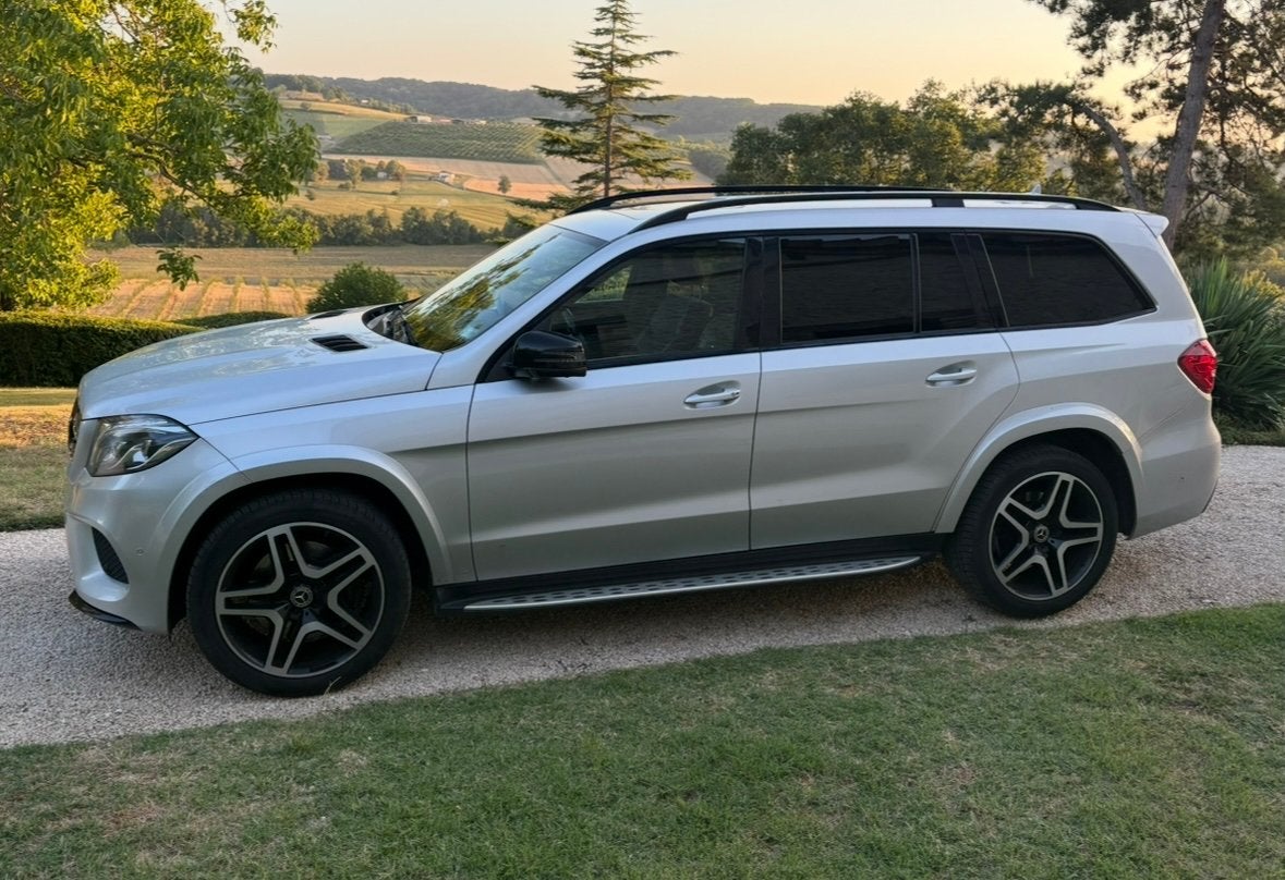 GLS Mercedes 350 Cdi uit het jaar 2018, Zwart, 7 zetels, Leder, Diesel