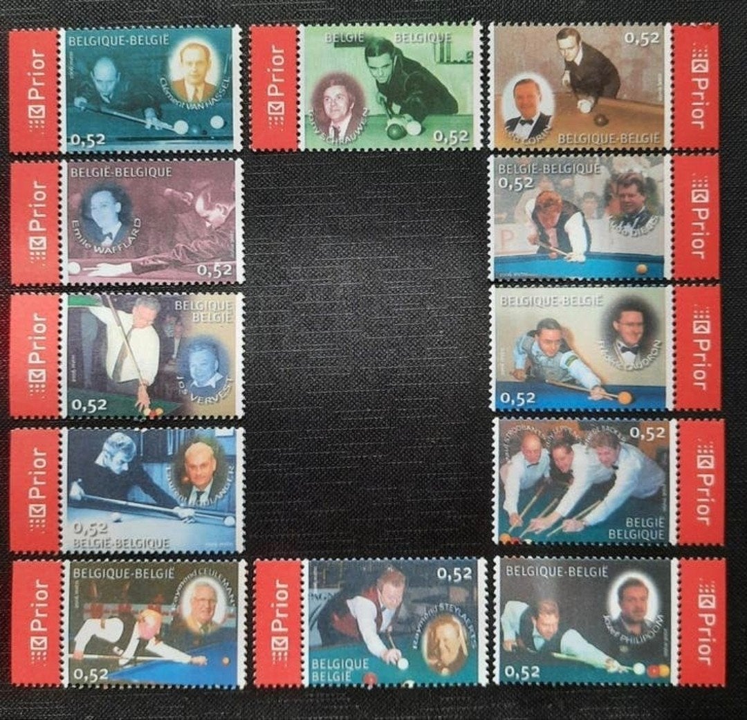Belgique : COB 3503/14 ** Billard 2006., Sans timbre, Neuf, Enlèvement ou Envoi, Non oblitéré