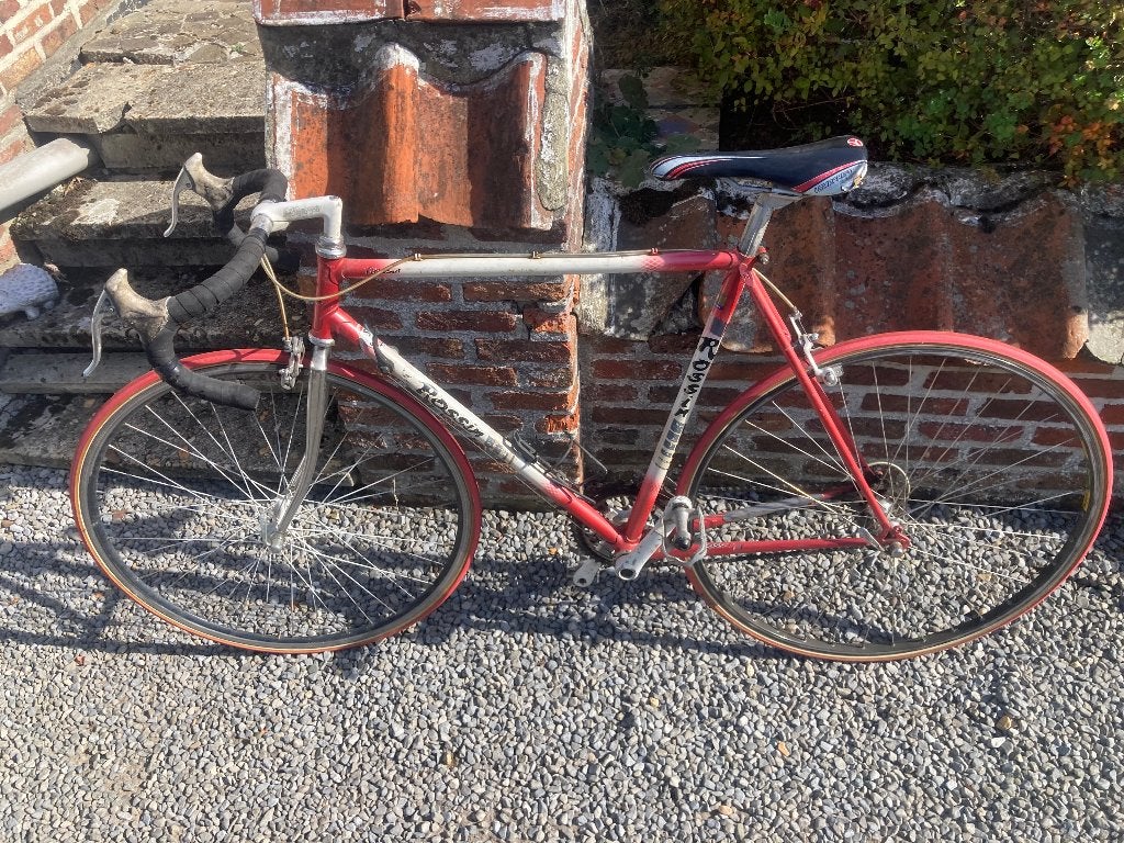 Koersfiets Rossin, Fietsen en Brommers, Gebruikt, Staal, 15 tot 20 versnellingen, 53 tot 57 cm