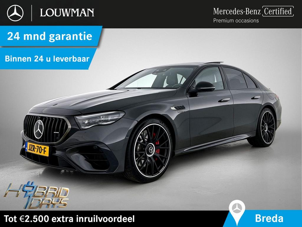 Mercedes-Benz E 53 AMG Mercedes-AMG 4MATIC+ | AMG DYNAMIC PL, Auto's, Mercedes-Benz, Automaat, Zwart, Parkeersensor, Berline