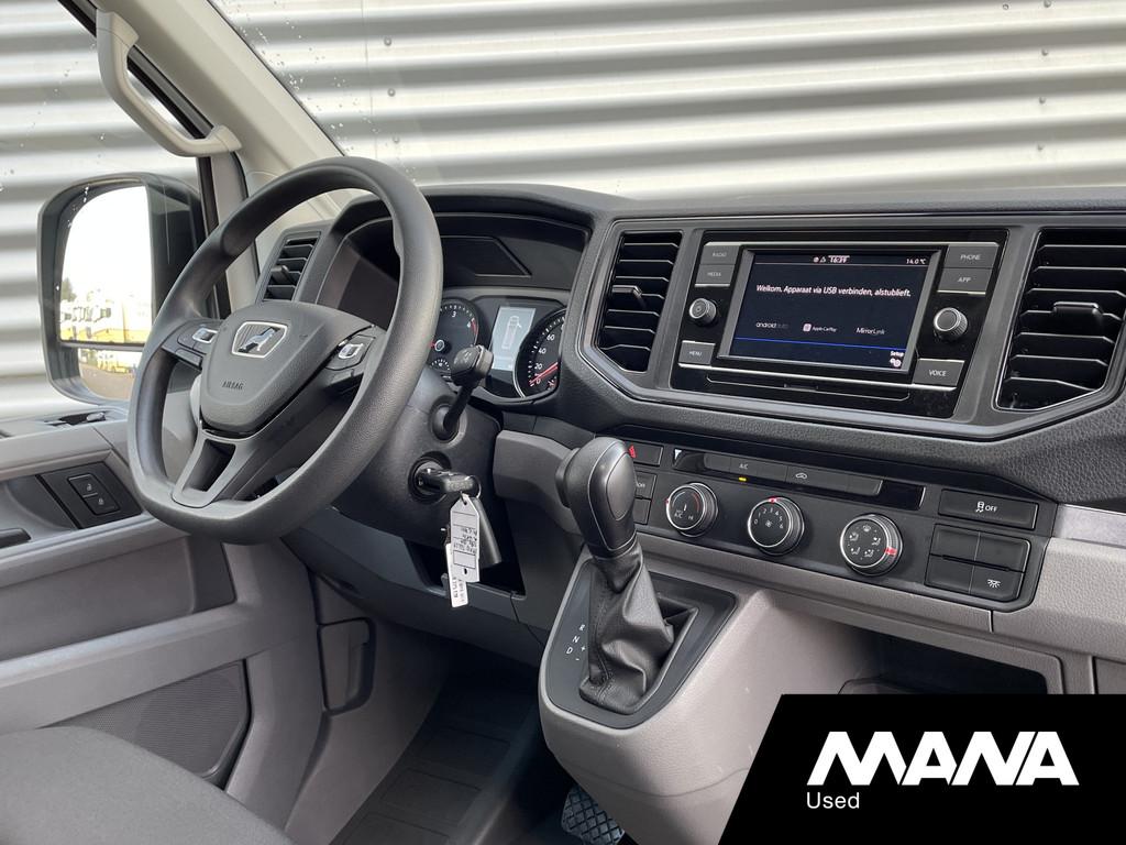 MAN TGE 3.180 177PK L4H3 Automaat Airco Camera Cruise Carpla, Auto's, Stof, Gebruikt, 4 cilinders, Wit