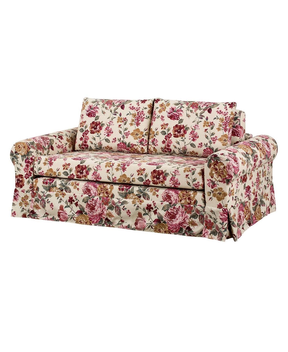 Slaapbank in bloemenpatroon, Ophalen, Nieuw, Twijfelaar, 160 cm